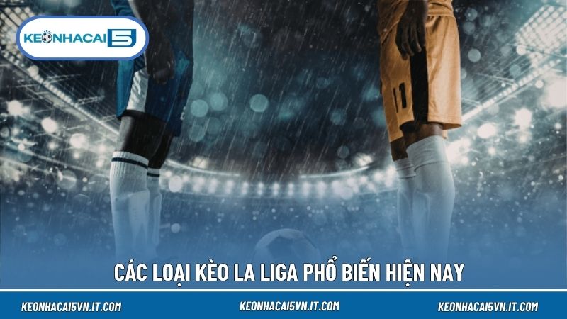 Kèo châu Á, châu Âu và Tài Xỉu là ba nhóm tỷ lệ được theo dõi nhiều tại La Liga