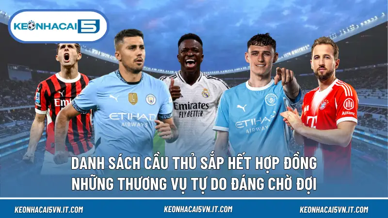 Danh Sách Cầu Thủ Sắp Hết Hợp Đồng: Những Thương Vụ Tự Do Đáng Chú Ý